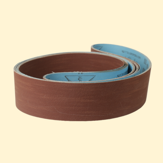 2 x 48 inch Aluminum Oxide AO Sanding Belt Contour Flex